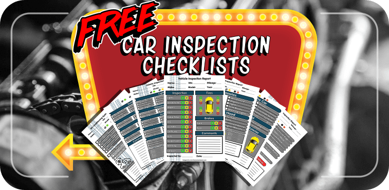 Free Car Inspection Checklist Forms