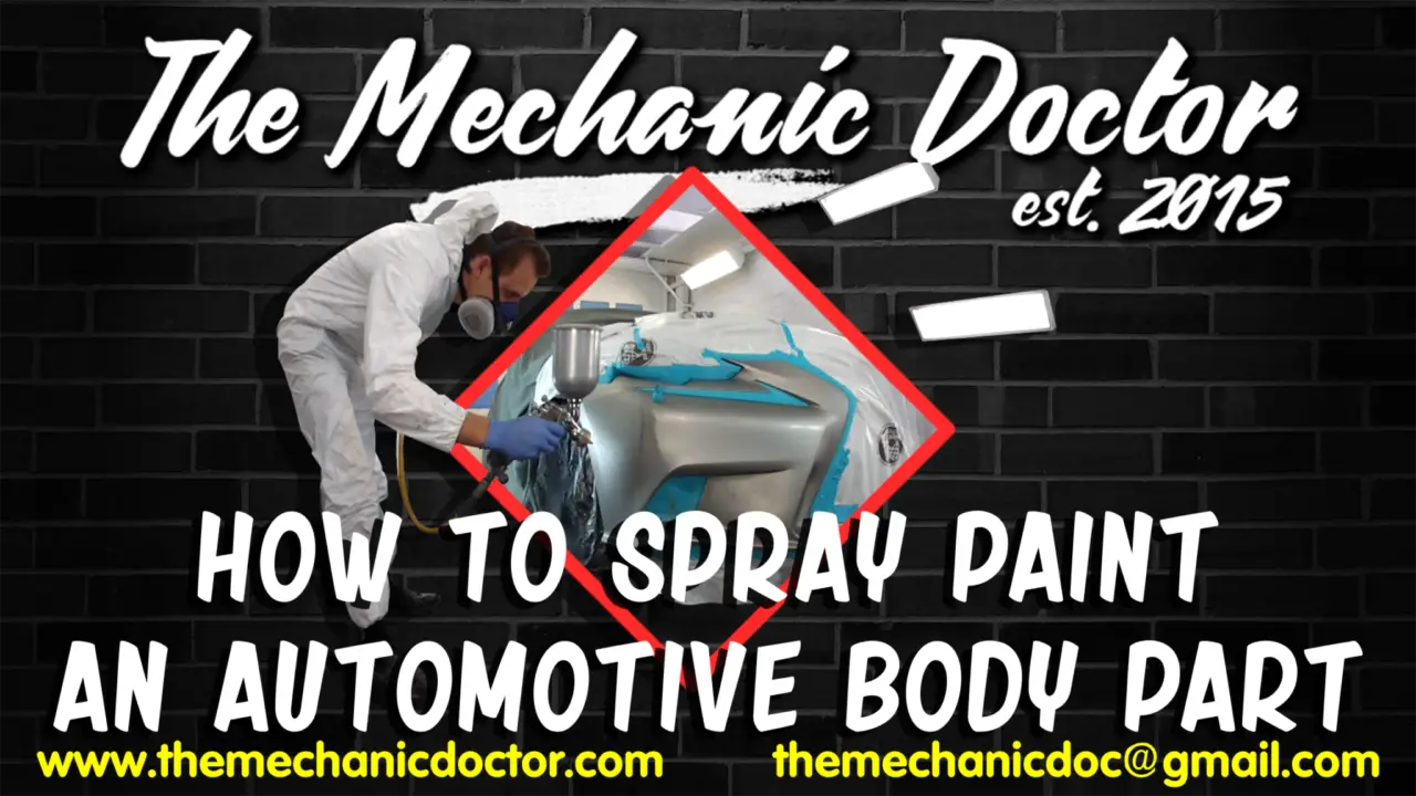 How to Spray Paint an Automotive Body Panel